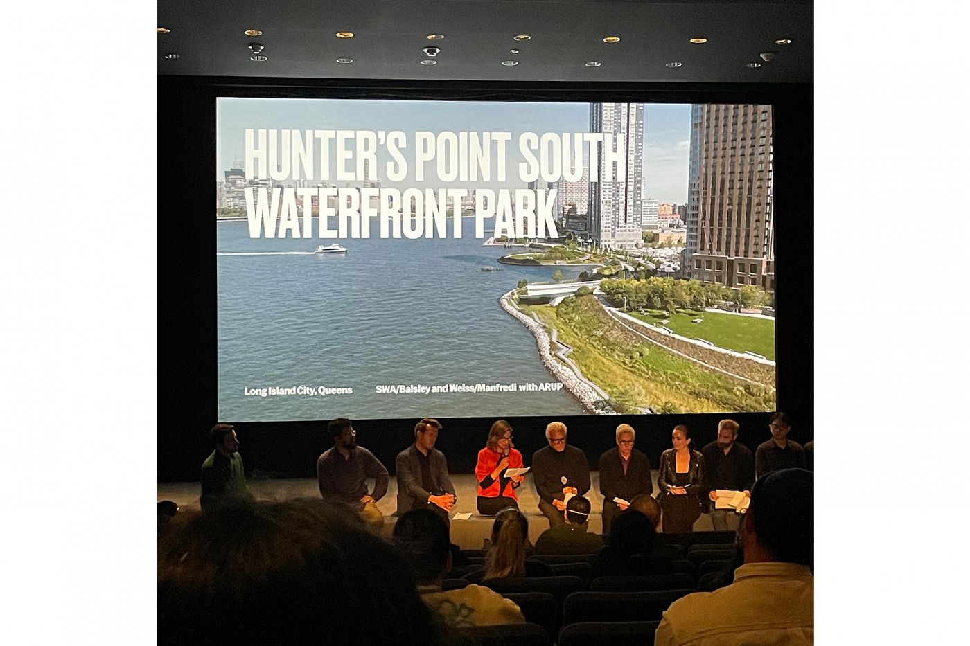 Weiss/Manfredi presents Hunter's Point South at MoMA screening for ...